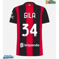AC Milan Mario Gila #34 Hjemmedrakt Dame 2026-27 Kortermet